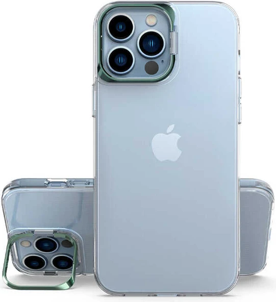 iPhone 14 Pro Uyumlu Mnc Skuba Kapak-Koyu Yeşil ürün görseli 1