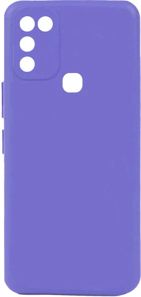 Infinix Hot 11 Play Kılıf Mnc Biye Silikon-Lila ürün görseli 1