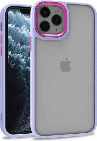 iPhone 11 Pro Max Uyumlu Mnc Flora Kapak-Lila ürün görseli 1