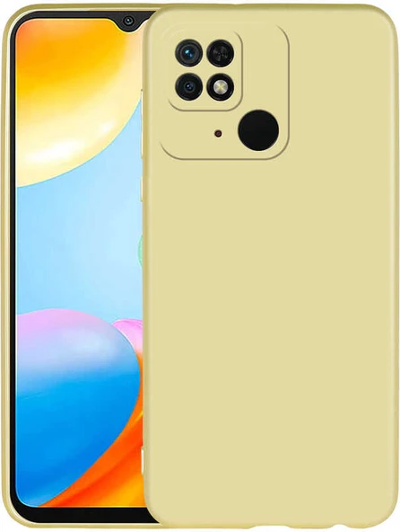 Xiaomi Poco C40 Kılıf Mnc Premier Silikon Kapak-Gold ürün görseli 1