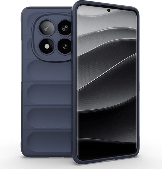 Redmi Note 14 Pro Plus Kılıf Esnek Tpu Oyuklu Arka Yüzey Tasarımlı Mnc Etnik Silikon Kapak - Lacive ürün görseli 1
