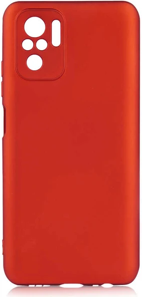 Xiaomi Poco M5S Kılıf Mnc Premier Silikon Kapak-Kırmızı ürün görseli 1