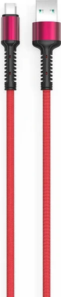 Rengareng Kırmızı LS65 Micro USB Kablo ürün görseli 1