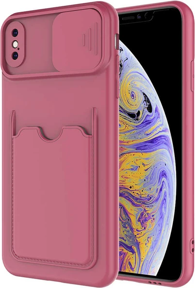 iPhone Xs Max 6.5 Uyumlu ​mnc Kartix Kapak-Koyu Mor ürün görseli 1