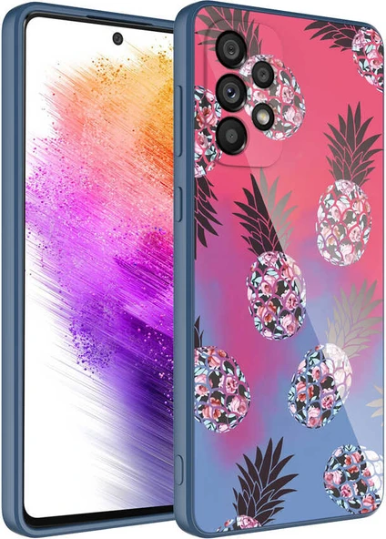 Galaxy A23 Kılıf Kamera Korumalı Desenli Sert Silikon Mnc Epoksi Kapak-No3 ürün görseli 1