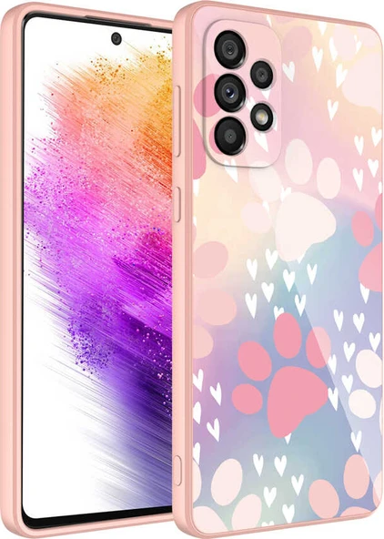 Galaxy A13 4g Kılıf Kamera Korumalı Desenli Sert Silikon Mnc Epoksi Kapak-No4 ürün görseli 1