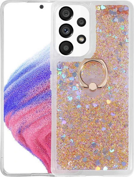 Galaxy A33 5g Kılıf Mnc Milce Kapak-Gold ürün görseli 1