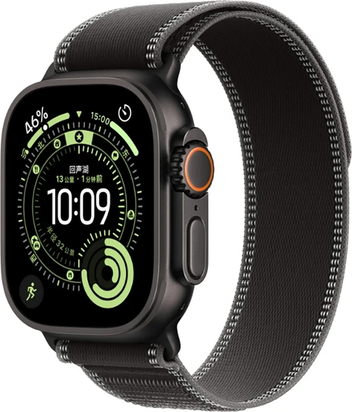 Rengareng Watch 44MM Zore Krd-77 Hasır Kordon - Charcoal ürün görseli 1