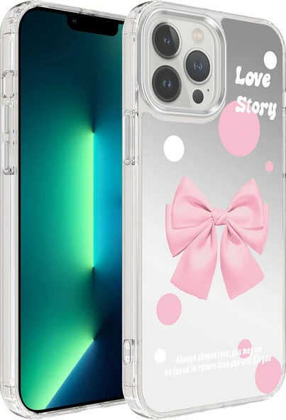 iPhone 13 Pro Uyumlu Airbagli Parlak Tasarımlı Mnc Mimbo Kapak-No2 ürün görseli 1