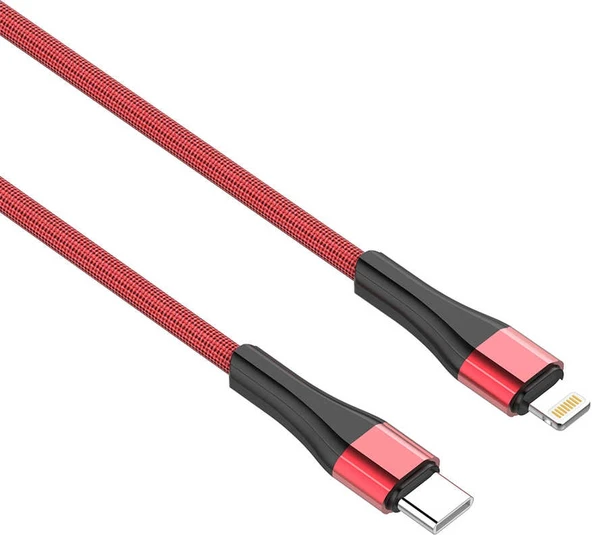 Rengareng Kırmızı ZR-LC961 Pd To Lightning Kablo ürün görseli 1