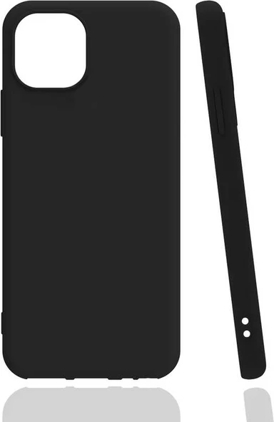 iPhone 13 Mini Uyumlu Mnc Biye Silikon-Siyah ürün görseli 1