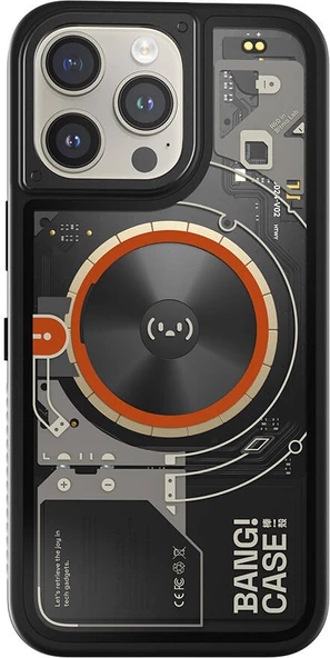 iPhone 15 Pro Max Kılıf Özelleştirilebilir 3 Fonksiyonlu Bluetooth Bağlantılı Bitmo Lab Bangcase Akı ürün görseli 1