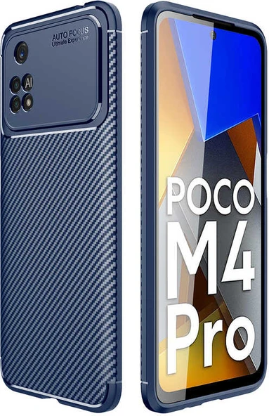 Xiaomi Poco M4 Pro 4g Kılıf Mnc Negro Silikon Kapak-Lacivert ürün görseli 1