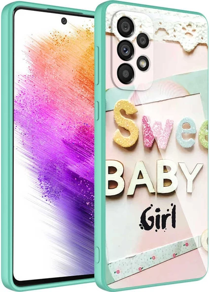Galaxy A52 Kılıf Kamera Korumalı Desenli Sert Silikon Mnc Epoksi Kapak-No5 ürün görseli 1