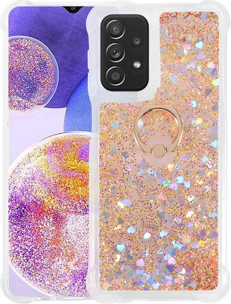 Galaxy A23 Kılıf Mnc Milce Kapak-Gold ürün görseli 1