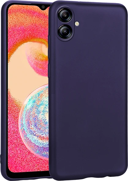 Galaxy A04E Kılıf Mnc Premier Silikon Kapak-Lacivert ürün görseli 1