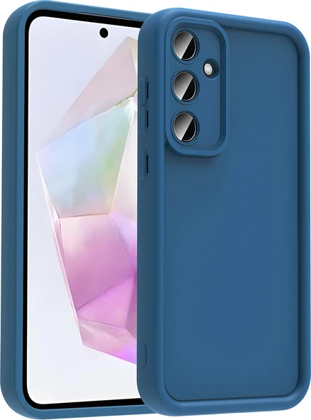 Galaxy A36 Kılıf Kamera Korumalı Mnc Ananas Kapak - Koyu Yeşil ürün görseli 1