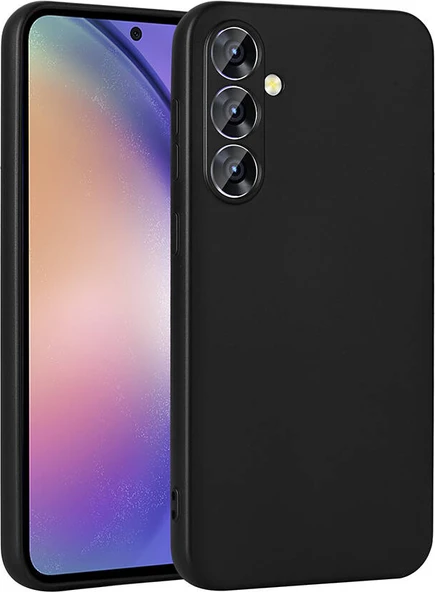 Galaxy A55 Kılıf Mnc Premier Silikon Kapak-Siyah ürün görseli 1