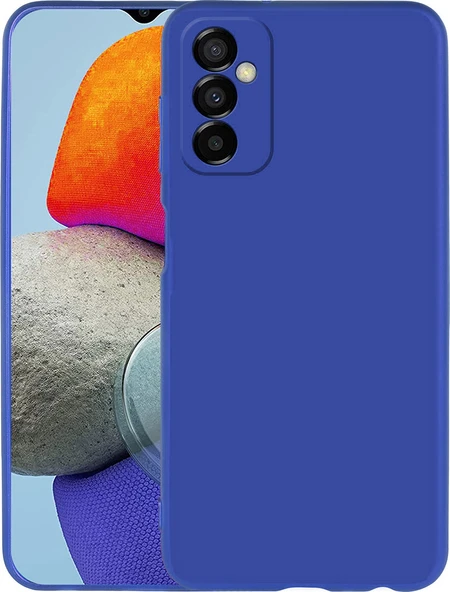 Galaxy M23 Kılıf Mnc Premier Silikon Kapak-Saks Mavi ürün görseli 1
