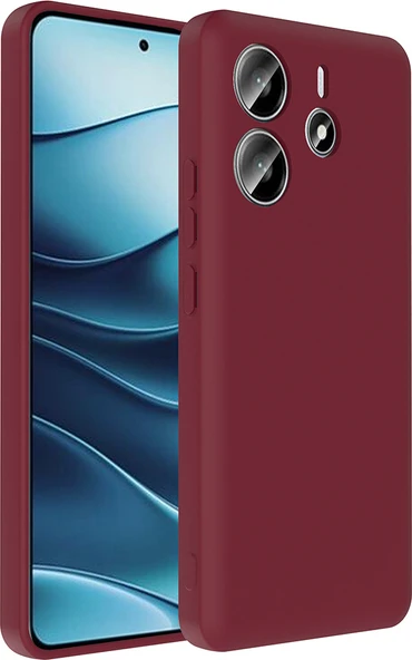 Redmi Note 14 4g Kılıf Kamera Korumalı Kartlık Hazneli Mnc Vitra Kapak - Mürdüm ürün görseli 1