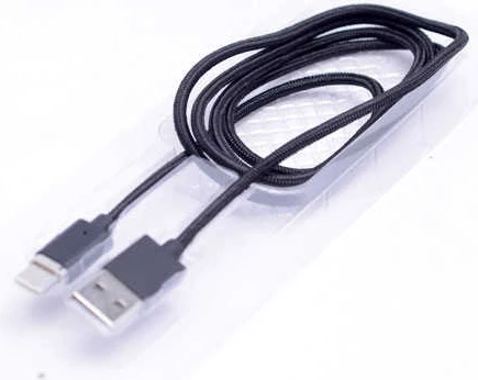 Rengareng Siyah Metal Manyetic Uçlu Lightning USB Kablo ürün görseli 1
