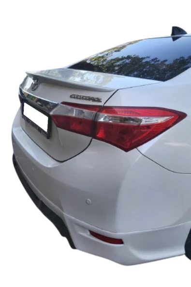 Corolla 2013-2018 Bagaj ince Spoiler - Boyalı - Abs Plastik - Resim 6