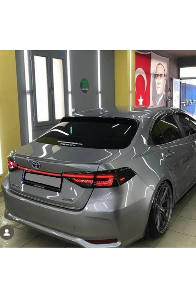 Corolla 2019-2026 Bagaj Üstü HER RENK BOYALI İnce Spoiler ürün görseli 1