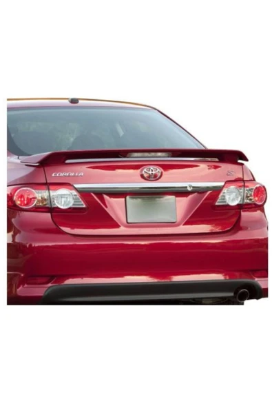 Corolla 2007-2012 HER RENK BOYALI Işıklı S Spoiler - Resim 4