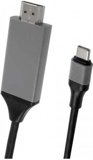 Rengareng Siyah Type-C HDMI Kablo Kırmızı Kutulu ürün görseli 1