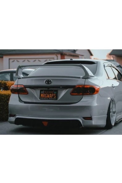 Corolla 2007-2012 Bagaj Yüksek Spoiler - BOYALI ürün görseli 1