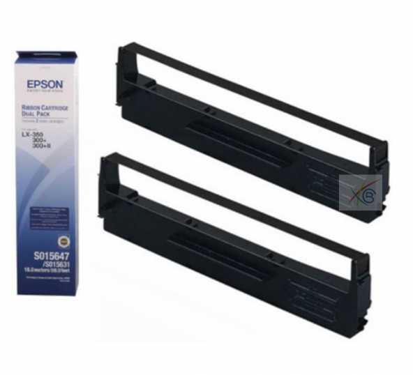 Epson Lx300-350 Orjinal Şerit 2 Li Paket ürün görseli 1