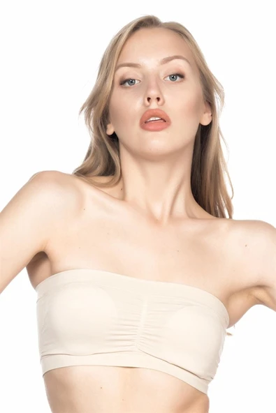 Nevamel® Ten Mi Emay 4022 Pedli Straplez Korse (Kod:4022) ürün görseli 1