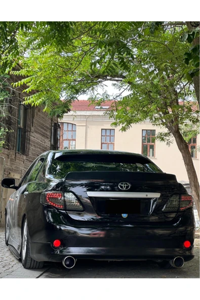 Corolla 2007-2012 Bagaj Üstü Yüksek Spoiler - BOYASIZ ürün görseli 1