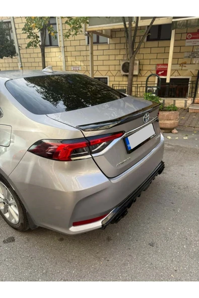 Corolla SİYAH GR Spoiler Bagaj Çıta 2019 ve sonrası tüm modeller ürün görseli 1