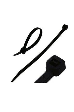 MADE KABLO BAĞI 3,6X300 mm SİYAH 100 LÜ - Resim 2