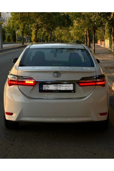 Corolla 2013-2018 Bagaj ince Spoiler - Boyalı - Abs Plastik - Resim 3