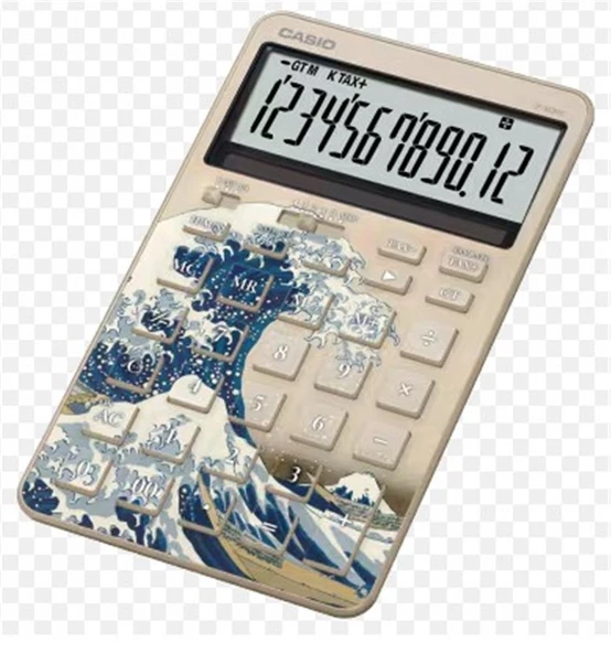 Casio JF-M200-TJ-KHK 12 Hane Masa Üstü Hesap Makinesi ürün görseli 1
