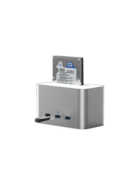 Codegen Alüminyum Usb3.0 3.5"-2.5" Sata 3 Port Usb Cdg-Doc-404 Docking Station ürün görseli 1