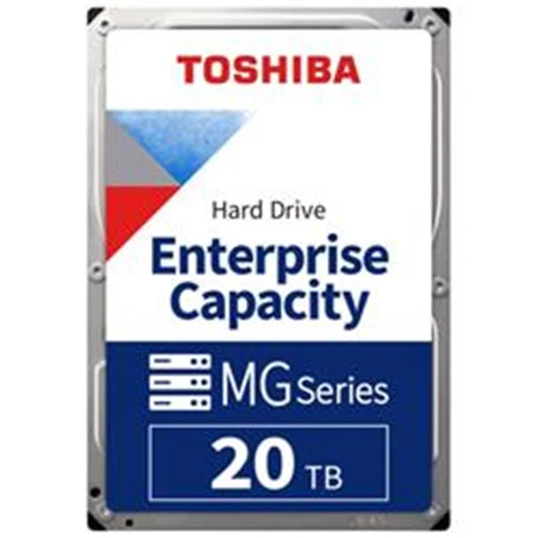 Toshiba 20TB MG Serisi MG11ACA20TE- AI 7200Rpm 512MB 3.5” SATA 3 Harddisk ürün görseli 1