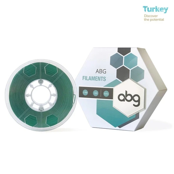 ABG PLA Yeşil Filament 1.75mm 1kg ürün görseli 1