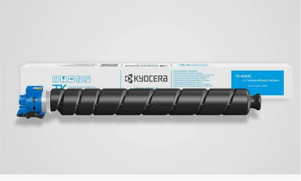 Kyocera TK-8455C Cyan Mavi Orjinal Fotokopi Toneri TASKalfa MZ2501ci - MZ3501ci 12.000 Sayfa ürün görseli 1