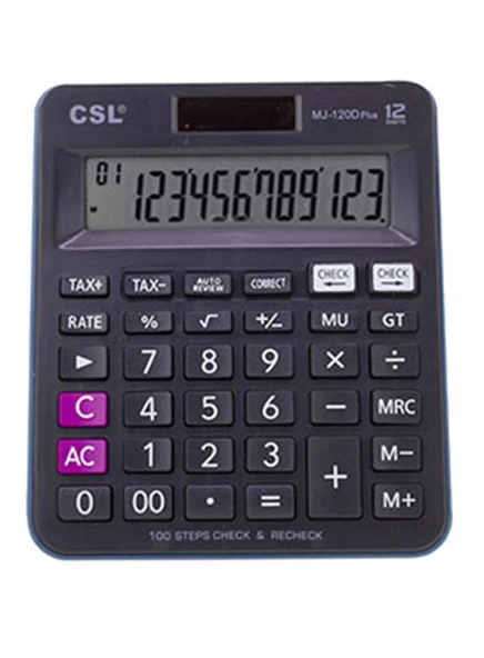 CSL RZ-816 12 Hane Masa Tipi Renkli Hesap Makinesi ürün görseli 1