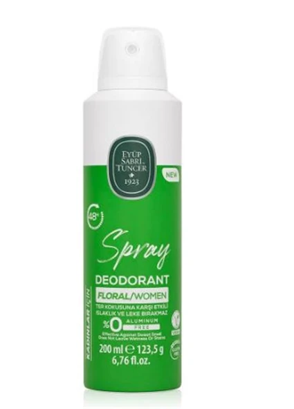 Eyüp Sabri Tuncer Floral-Kadın Sprey Deodorant 200 ml ürün görseli 1
