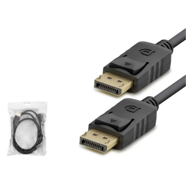 HADRON HDX7860 DisplayPort Görüntü Kablosu 8K 60 Hz 1.8 m Siyah ürün görseli 1
