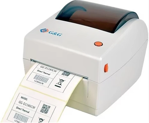 G&G GG-D1180CW Termal Barkod Etiket Yazıcı ürün görseli 1