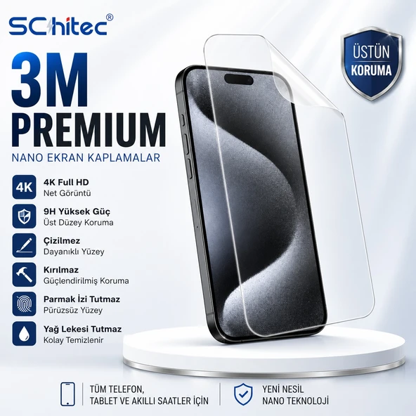 SChitec MOTOROLA Moto G35 Uyumlu Hidrojel Ekran Koruyucu ürün görseli 1