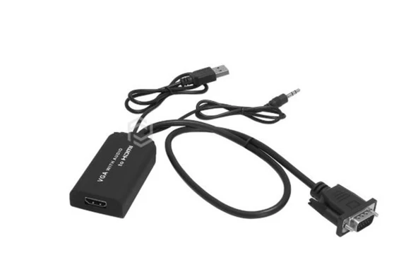 Frisby FA-6676C Analog VGA ve SES - Dijital HDMI Aktif Dönüştürücü ürün görseli 1