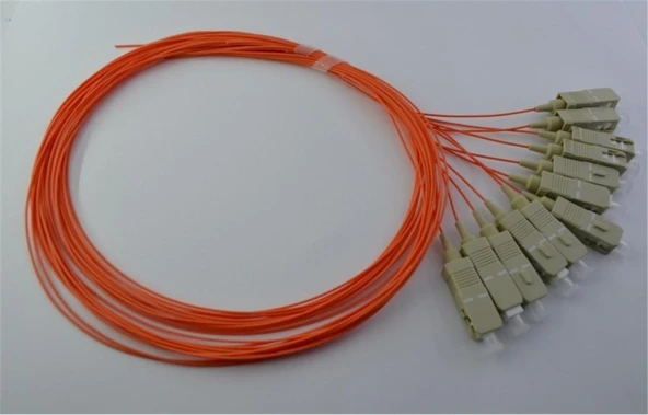 TELDATA TLD-PIGOM2SCMM  MULTI MODE PIGTAIL SC-OM2 1 METRE(12Lİ) ürün görseli 1
