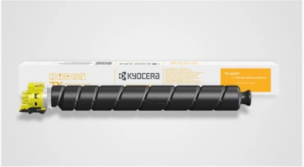 Kyocera TK-8455Y Yellow Sarı Orjinal Fotokopi Toneri TASKalfa MZ2501ci - MZ3501ci 12.000 Sayfa ürün görseli 1