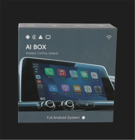 Megatech Wireless CarPlay 32gb Aı Box ürün görseli 1